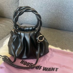 House of Want black mini bag